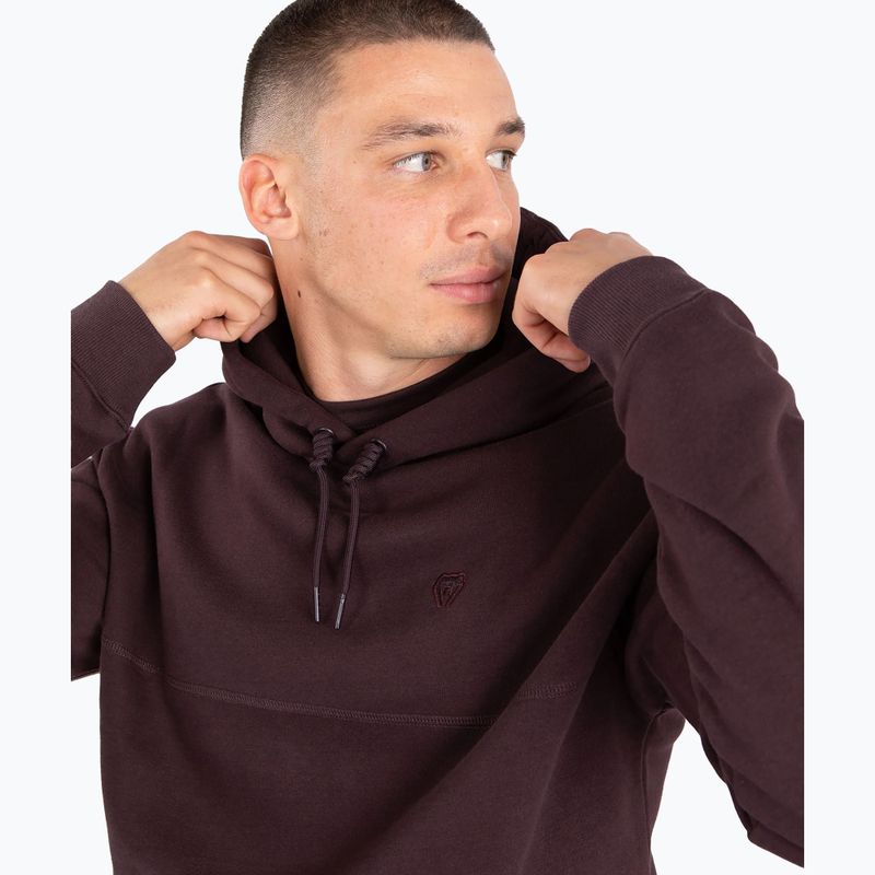 Pánska mikina Venum Silent Power Hoodie tmavohnedá 4