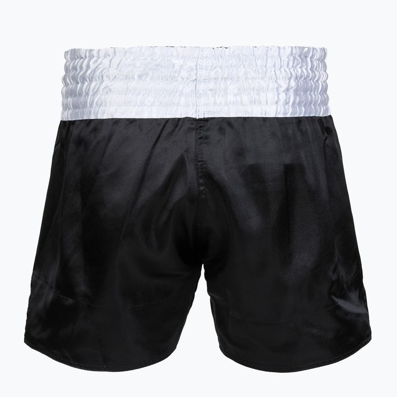 Pánske tréningové šortky Venum Classic Muay Thai black/white/gold 2