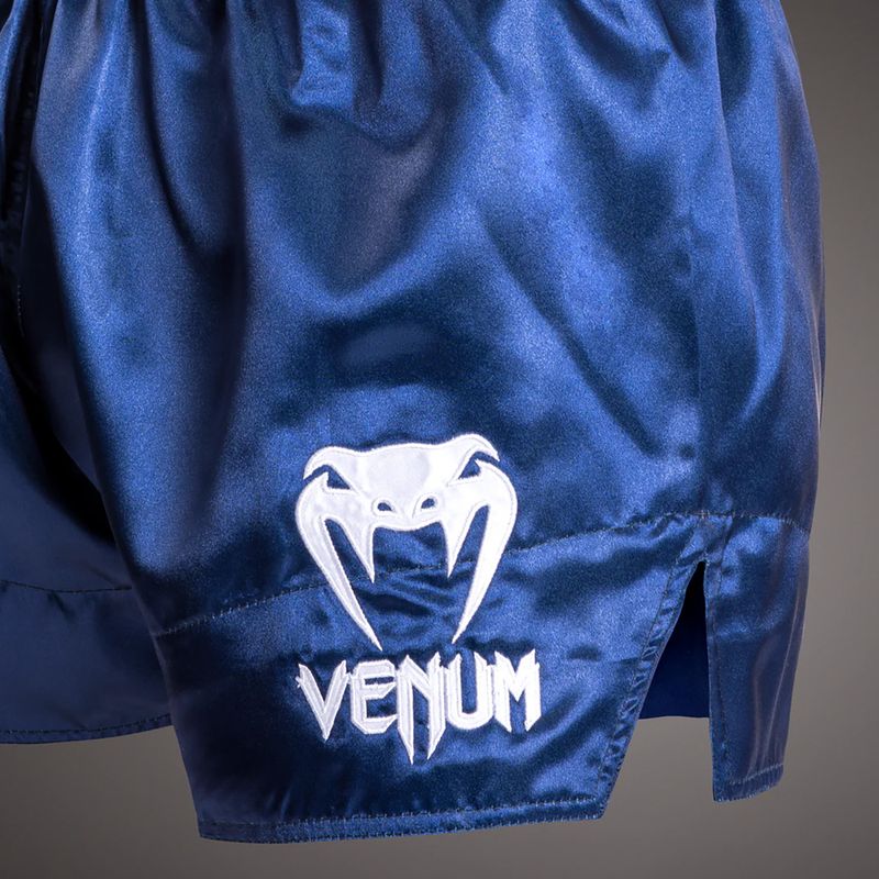 Pánske tréningové šortky Venum Classic Muay Thai modrá/červená/biela 4