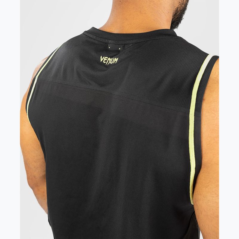 Pánsky Tank top Venum Fusion 2.0 Dry-Tech black/yellow 5