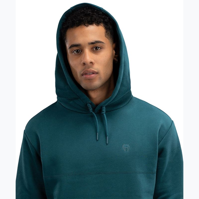 Pánska mikina Venum Silent Power Hoodie paon green 4