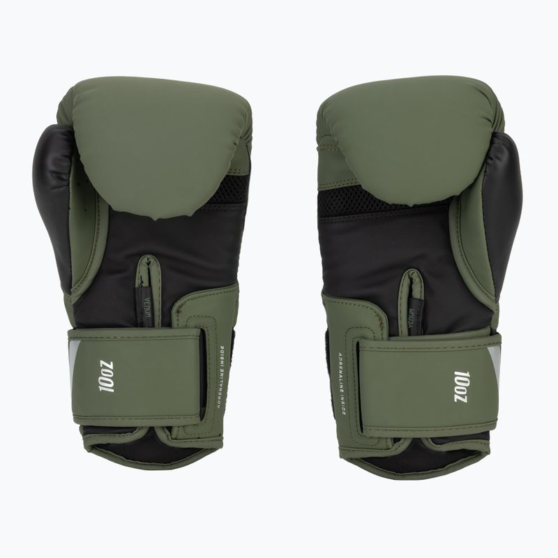 Pánske boxerské rukavice Venum Challenger 4.0 black/khaki 3
