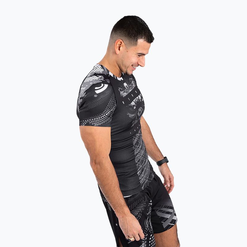 Pánsky Rashguard Venum Gorilla Jungle Rashguard black/white 2