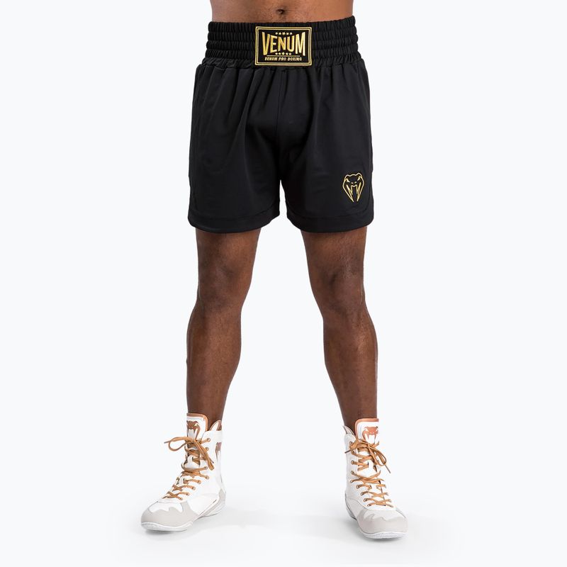 Pánske boxerské šortky Venum Classic Boxing black/white