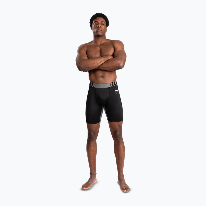 Pánske tréningové šortky Venum Tempest Vale Tudo black/grey 2