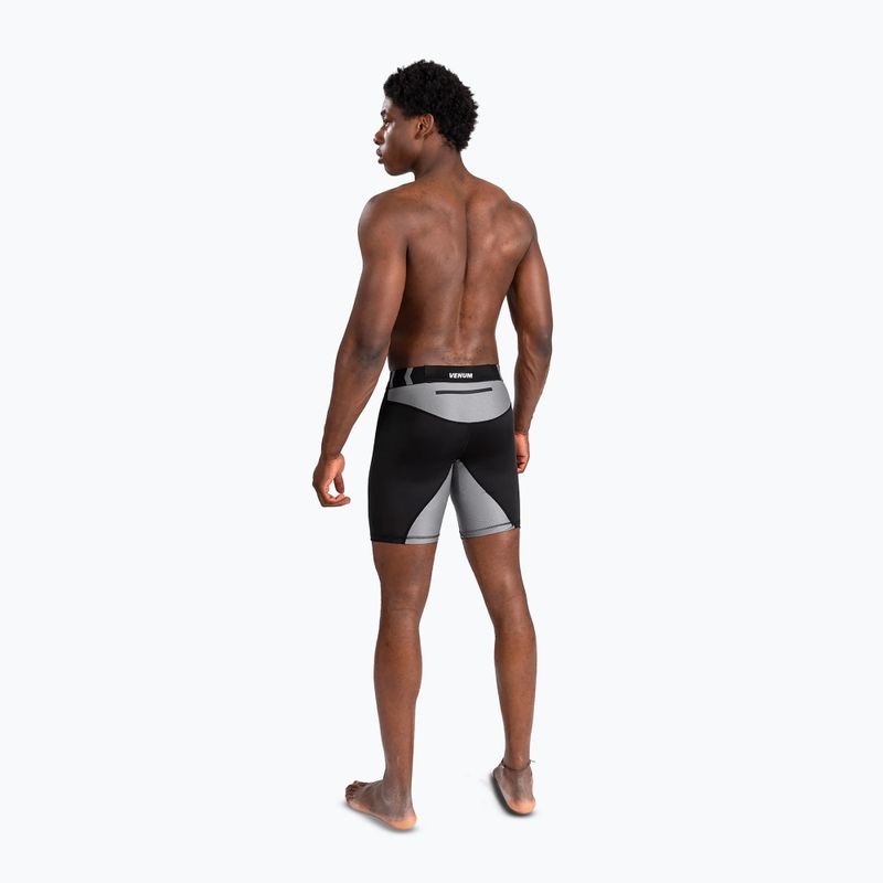 Pánske tréningové šortky Venum Tempest Vale Tudo black/grey 3