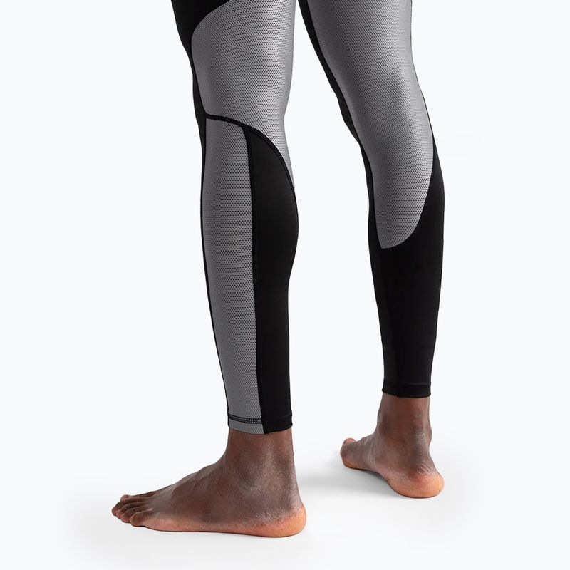 Pánske tréningové legíny Venum Tempest Spats black/ grey 5