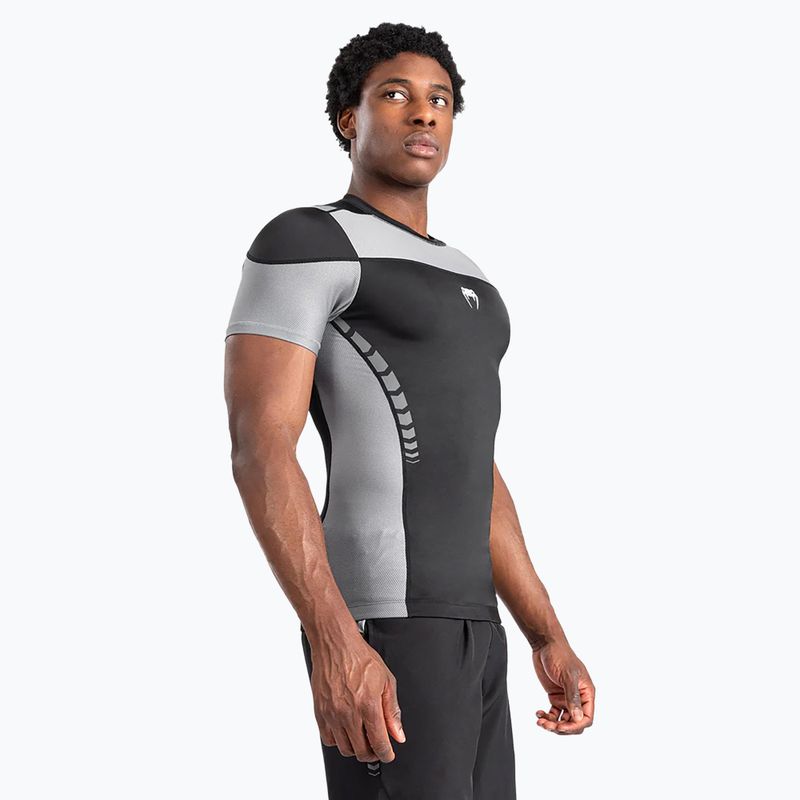 Pánsky chránič Venum Tempest Rashguard black/ grey 2