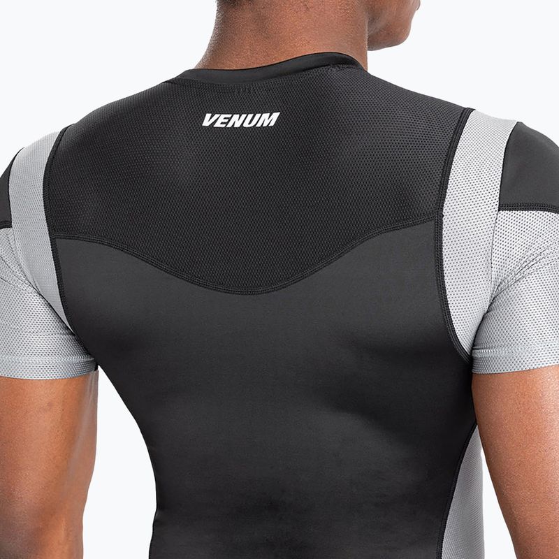 Pánsky chránič Venum Tempest Rashguard black/ grey 5