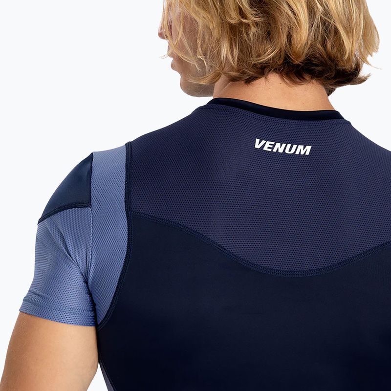 Pánsky chránič Venum Tempest Rashguard navy blue 5