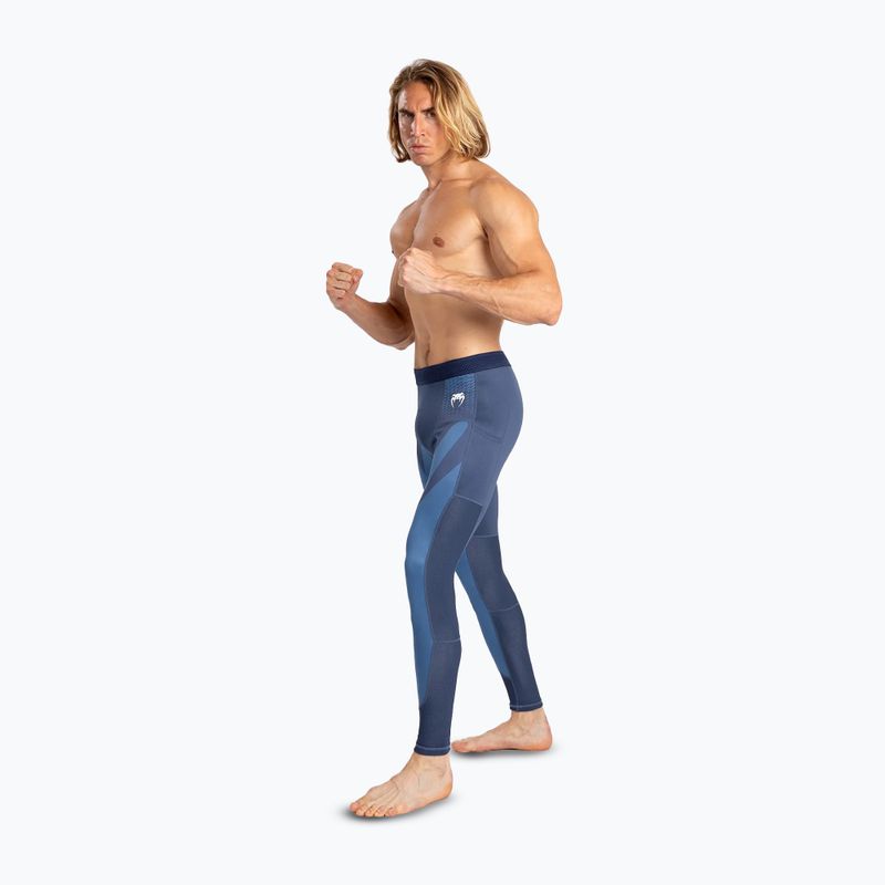 Pánske legíny Venum Attack Spats navy blue 2