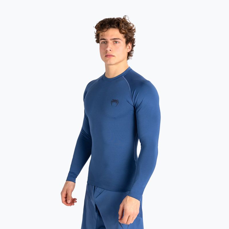 Pánsky chránič Venum Contender Rashguard Longsleeve blue 2