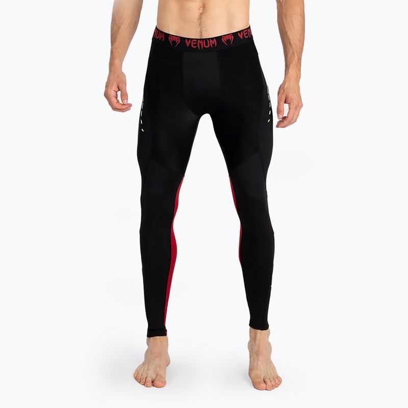 Venum pánske legíny Adrenaline Spats black/red