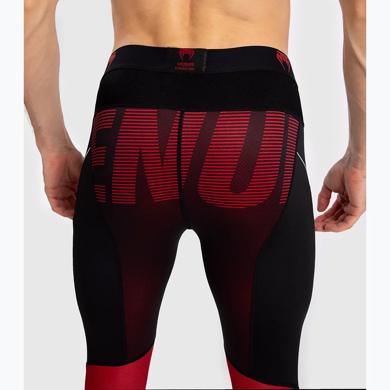 Venum pánske legíny Adrenaline Spats black/red 5