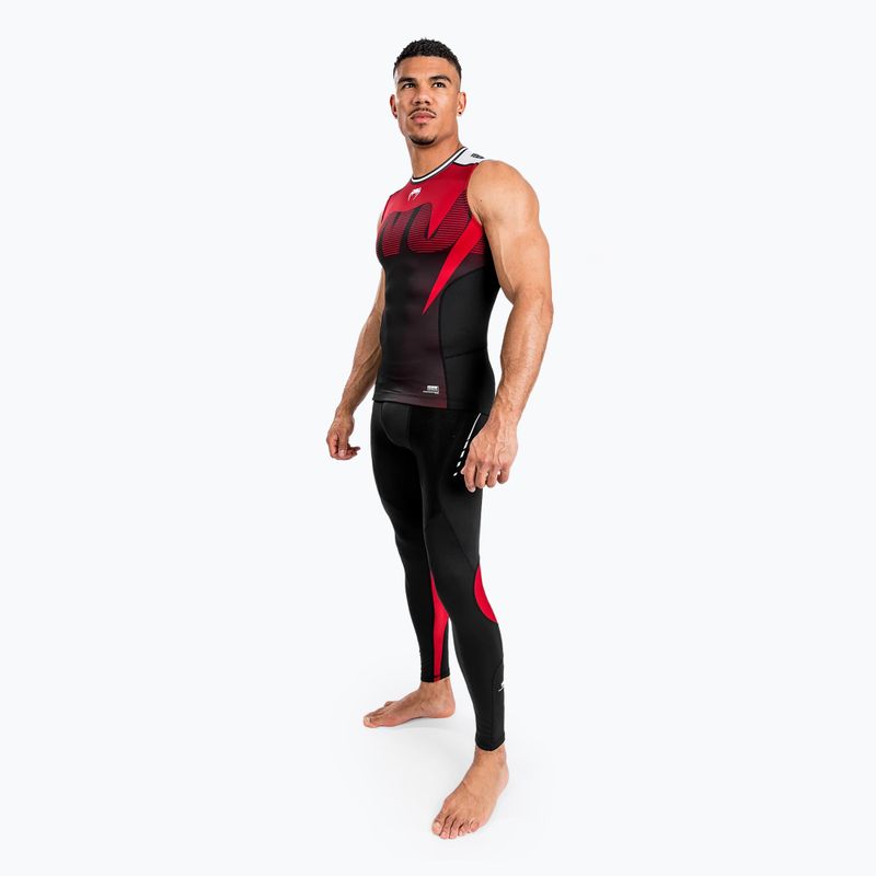 Pánske tielko Venum Adrenaline Rashguard black/red 2