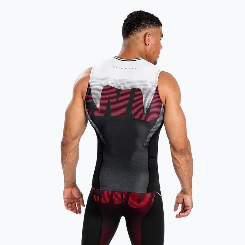 Pánske tielko Venum Adrenaline Rashguard black/red 3