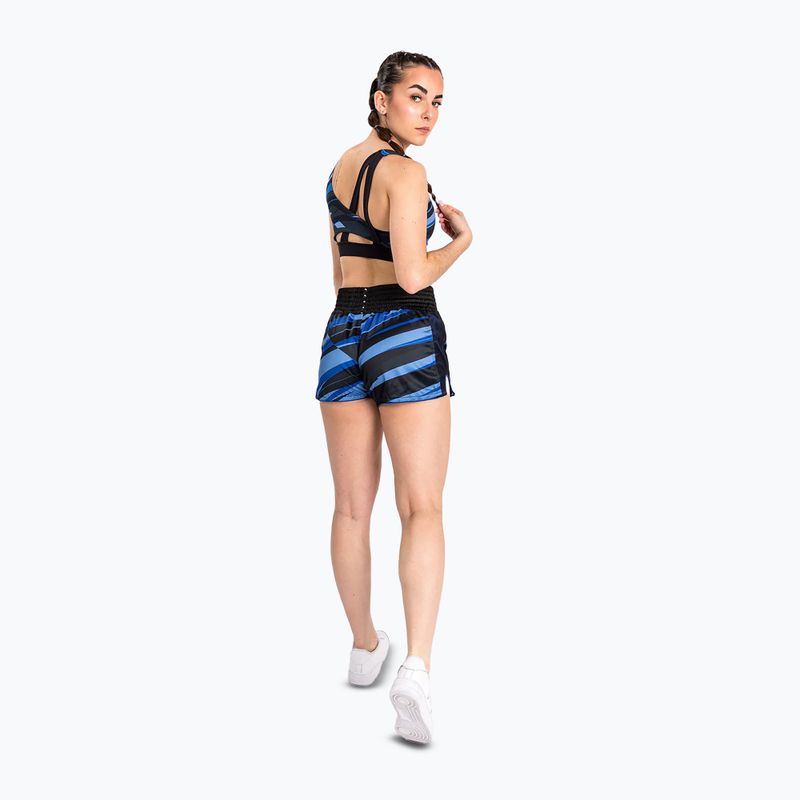 Dámske tréningové šortky Venum Abyss Muay Thai  shadow blue 3