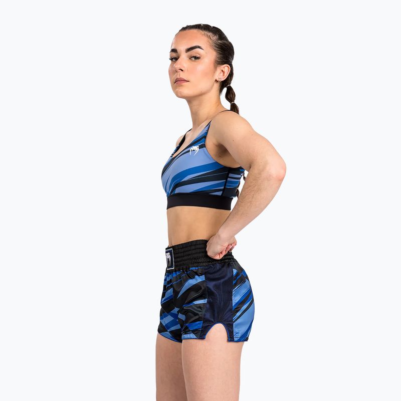 Dámske tréningové šortky Venum Abyss Muay Thai  shadow blue 4
