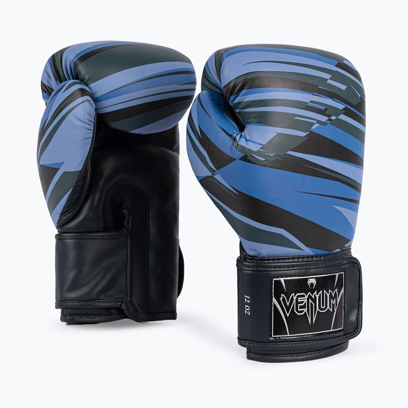 Boxerské rukavice Venum Abyss shadow blue 3