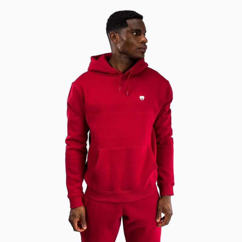 Pánska mikina Venum Silent Power Hoodie cherry red