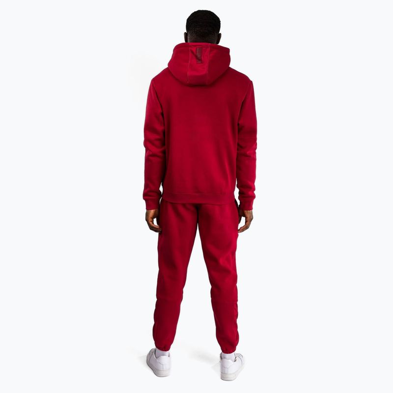 Pánska mikina Venum Silent Power Hoodie cherry red 3