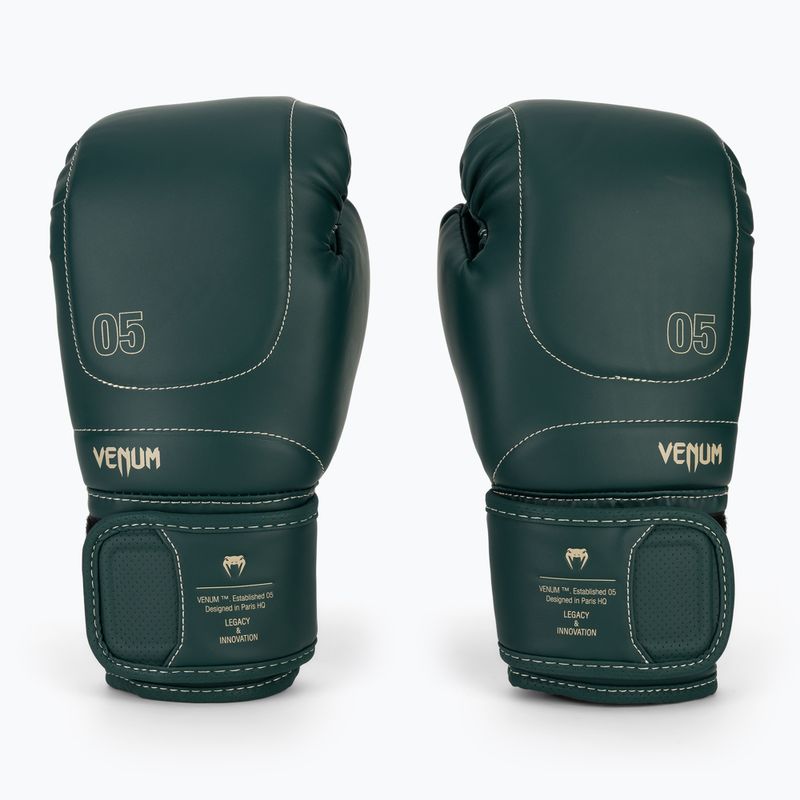 Pánske boxerské rukavice Venum Impact Evo 16 OZ emerald green 2