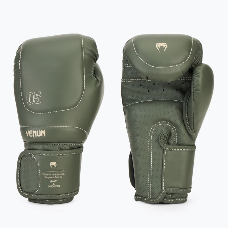 Boxerské rukavice Venum Impact Evo earth khaki