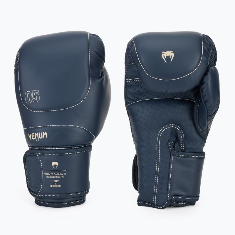 Boxerské rukavice Venum Impact Evo icy blue