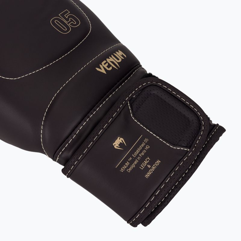 Pánske boxerské rukavice Venum Impact Evo 14 OZ chocolate 6