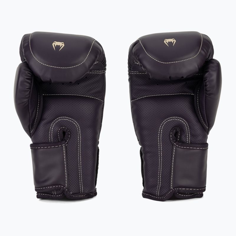 Pánske boxerské rukavice Venum Impact Evo deep purple 3