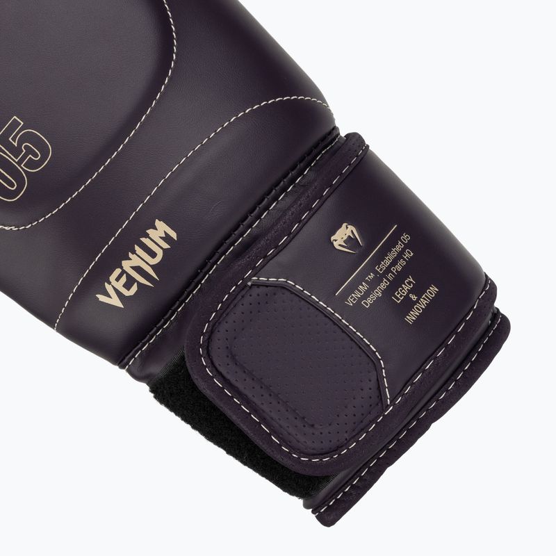 Pánske boxerské rukavice Venum Impact Evo deep purple 6