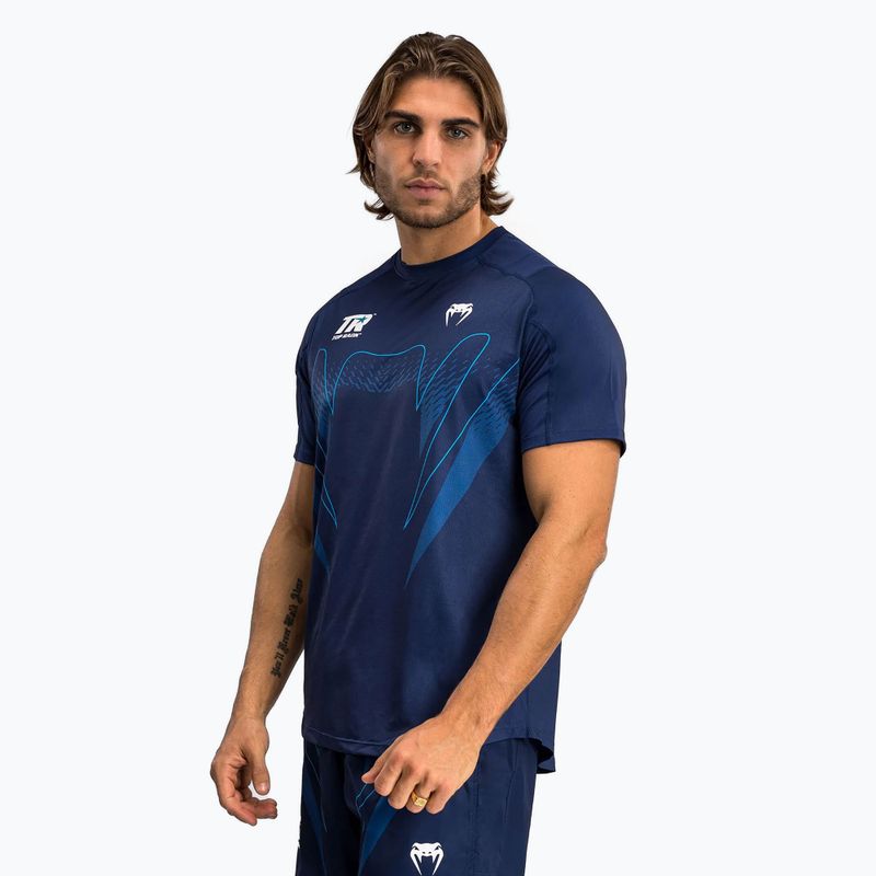 Venum X Top Rank Original pánske tričko Dry Tech Shirt navy blue 4