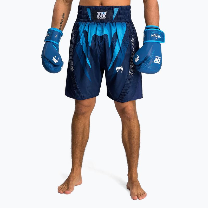 Pánske tréningové šortky Venum X Top Rank Original Men'S Boxing Shorts navy blue