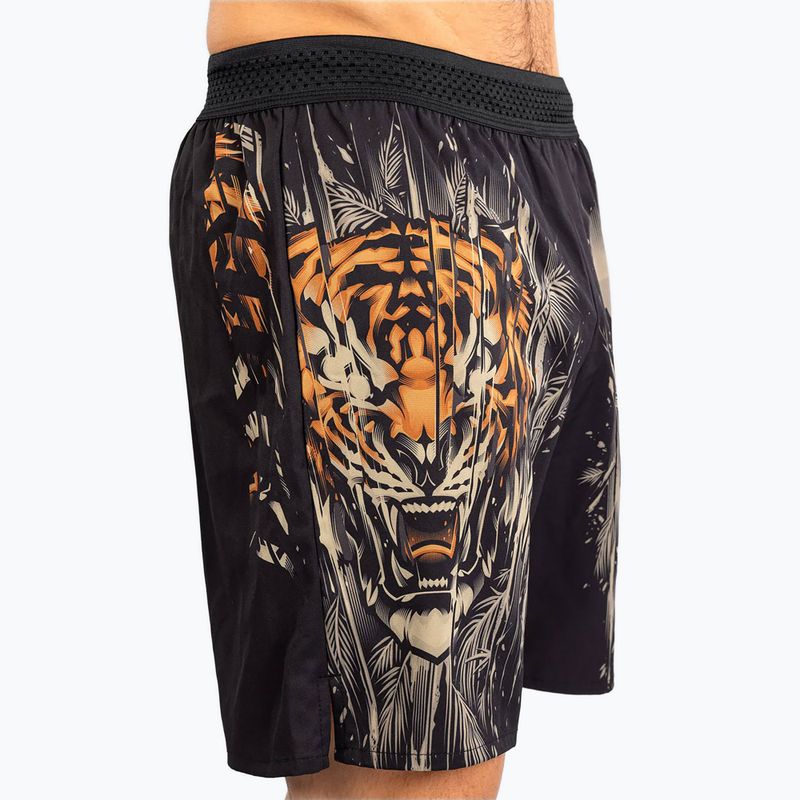 Pánske tréningové šortky Venum Tiger Men'S Training Shorts black/neon orange 5