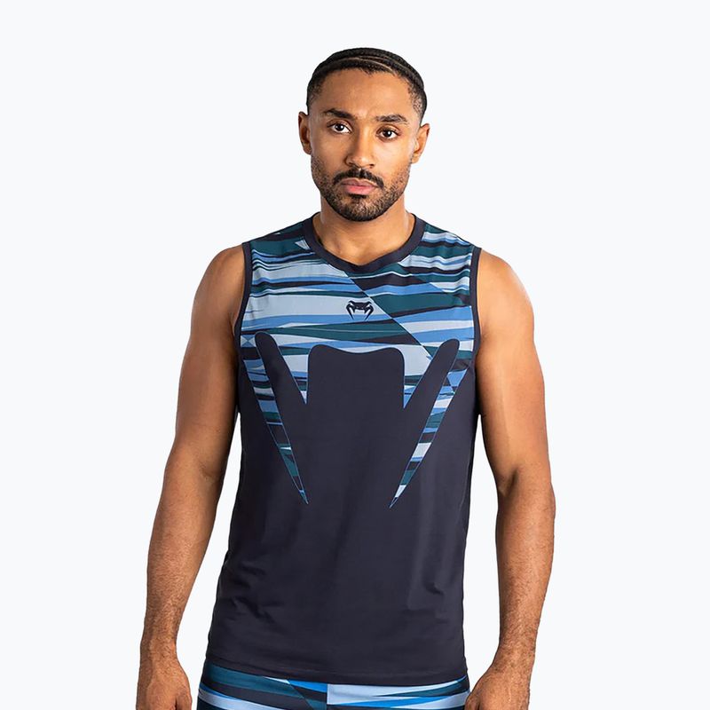 Pánske tielko Venum Rapid shadow blue 05371