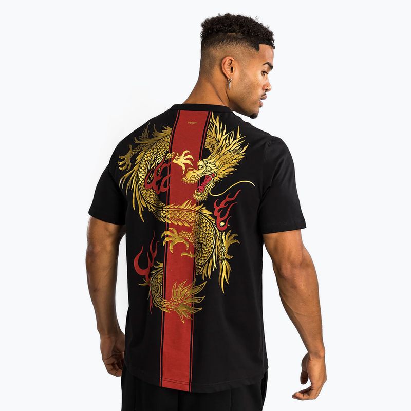 Pánske tričko Venum X Tekken 8 - Marshall Law T-Shirt black/red/gold 2