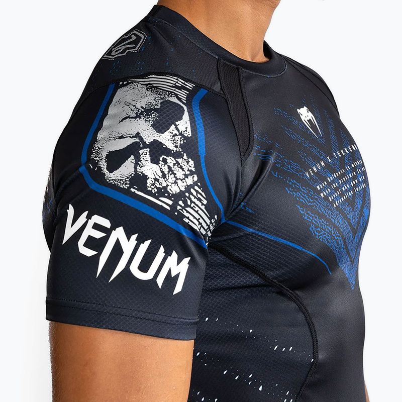 Venum X Tekken 8 pánsky Rashguard - Paul Phoenix Rashguard black/blue 5