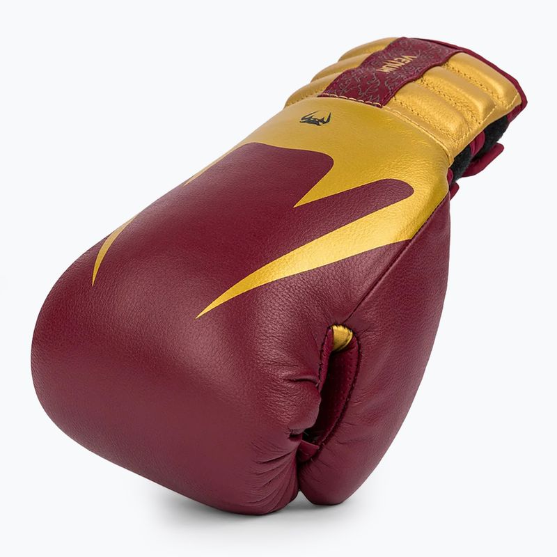 Boxerské rukavice Venum Reverso Boxing red/gold 5