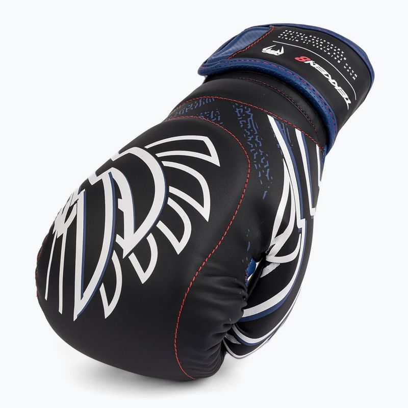 Boxerské rukavice Venum X Tekken 8 - Jin Boxing rukavice blue/black/white 5