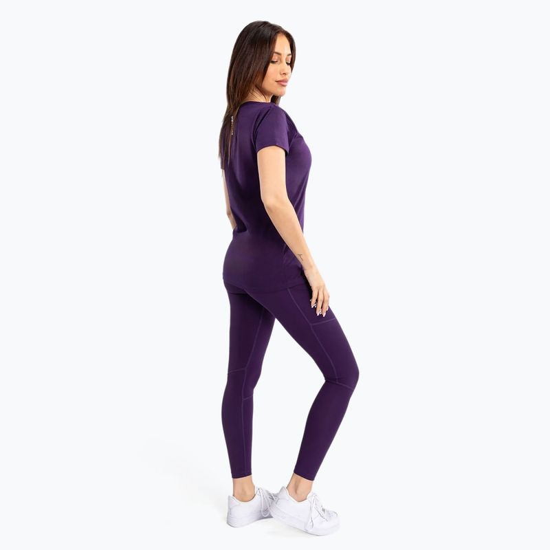 Venum Essential Dámske tričko tmavo fialové 5