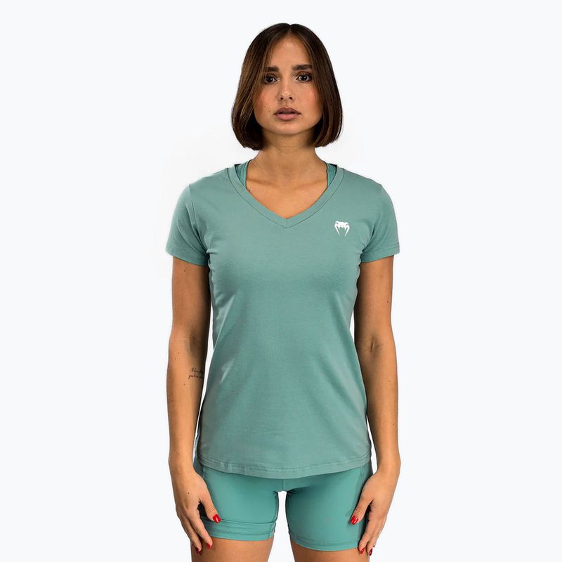 Venum Essential Dámske tričko aqua green 2