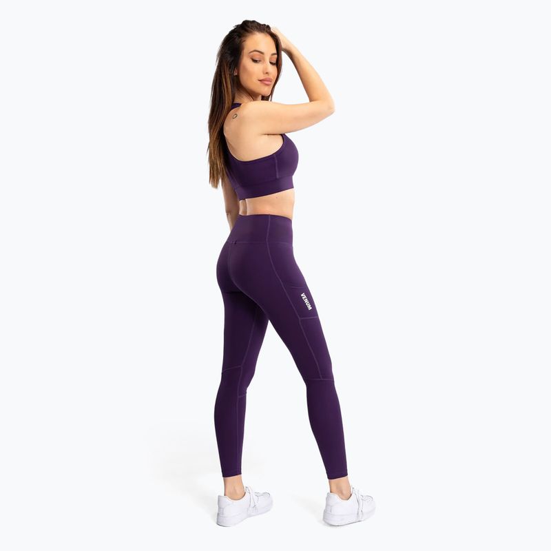 Športová tréningová podprsenka Venum Essential Medium Impact Deep Purple 2