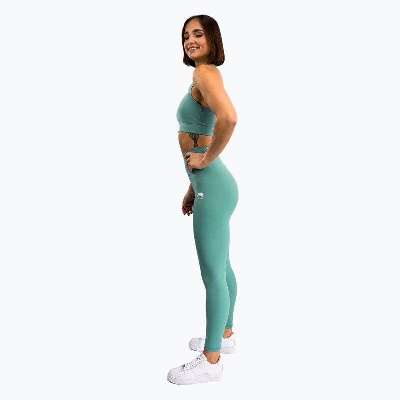 Športová tréningová podprsenka Venum Essential Medium Impact aqua green 2