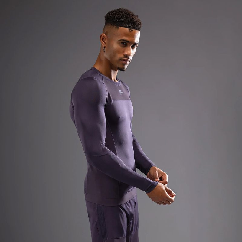 Pánsky rashguard longsleeve Venum G-Fit Air Rashguards deep purple 3