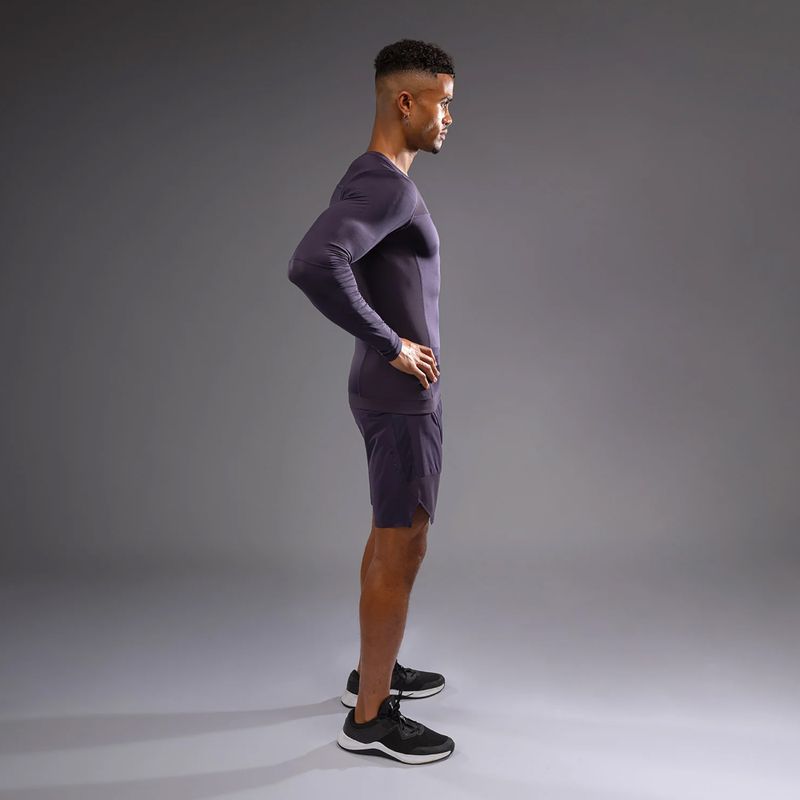 Pánsky rashguard longsleeve Venum G-Fit Air Rashguards deep purple 4