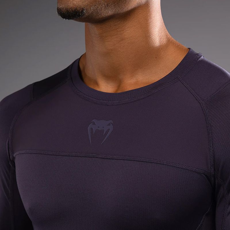 Pánsky rashguard longsleeve Venum G-Fit Air Rashguards deep purple 5