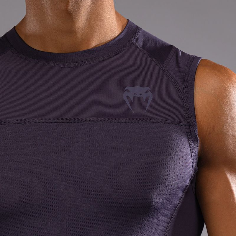 Pánsky chránič rashguard Venum G-Fit Air Men'S Sleeveless Rashguard deep purple 5