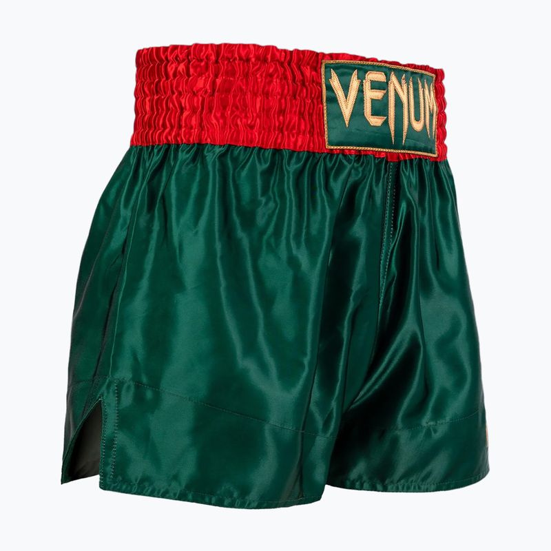 Pánske tréningové šortky Venum Classic Muay Thai deep forest green 4