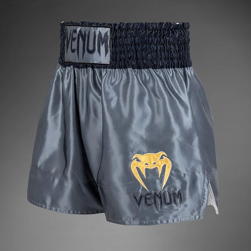 Pánske tréningové šortky Venum Classic Muay Thai šedé 3
