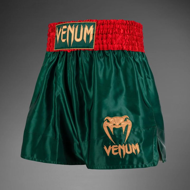 Pánske tréningové šortky Venum Classic Muay Thai khaki 3